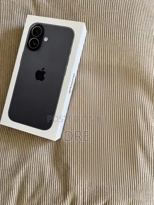 New Apple iPhone 16 128 GB Black
