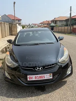 Hyundai Elantra Limited 2012 Blue
