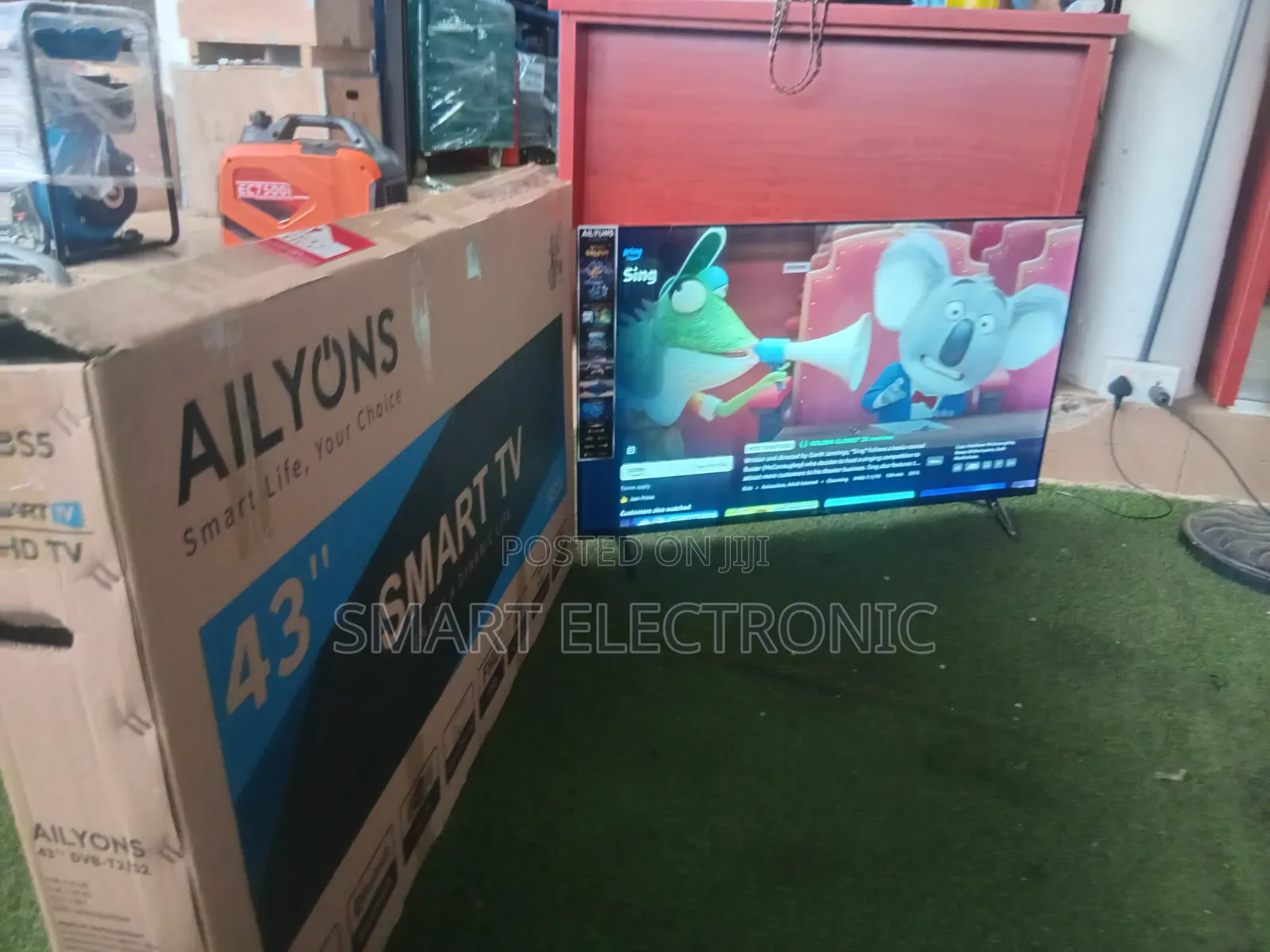 Ailyons 43-Inch Smart Television Modern Design With Brilliant Picture