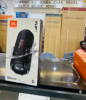 Sleek Classic JBL Flip 7 Premium Bluetooth Speaker 