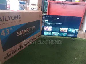 Ailyons 43′′ Smart Television – Sleek Design, Clear Display Smart
