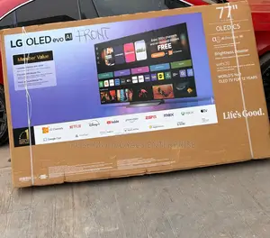 Pure Blacks, Infinite Contrast: The 77" LG OLED Evo AI SMART TV