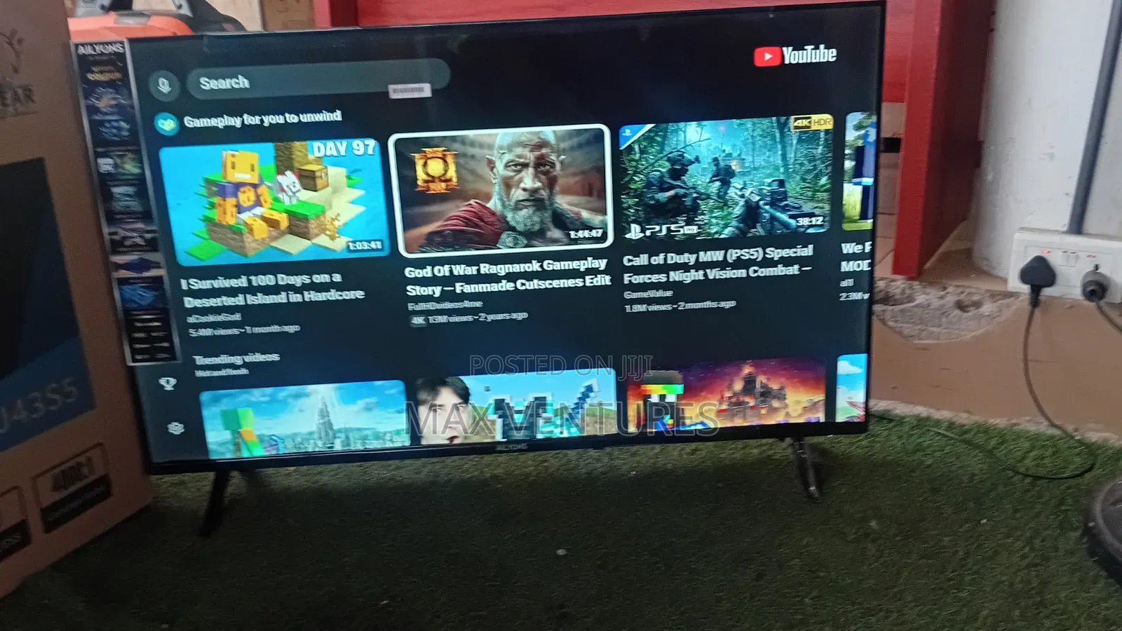 Ailyons 43" Smart TV – Enjoy More With a Bigger Screen 43inches