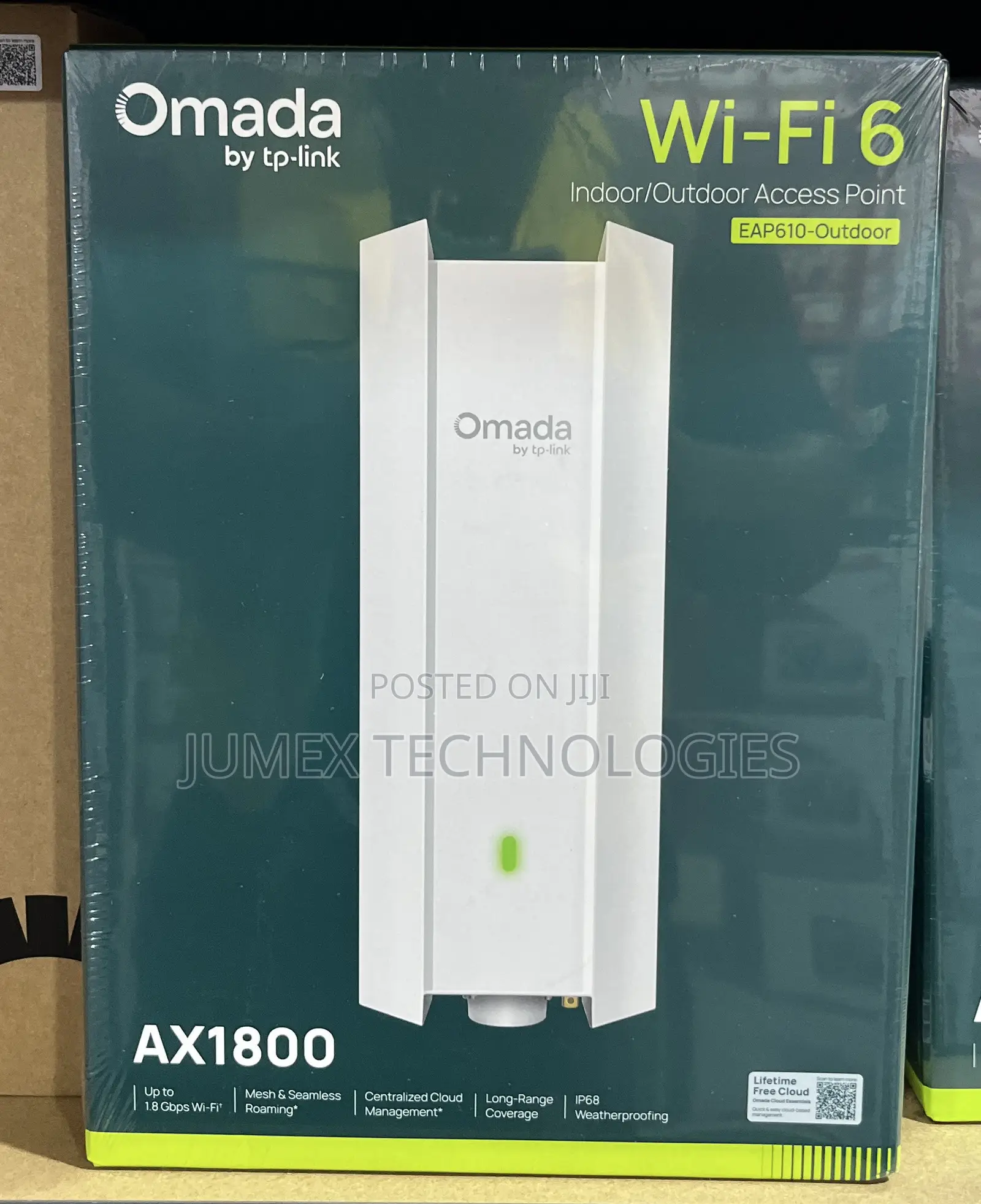 Tp- Link Eap610-Outdoor Access Point Wifi6 Omaha Ax1800