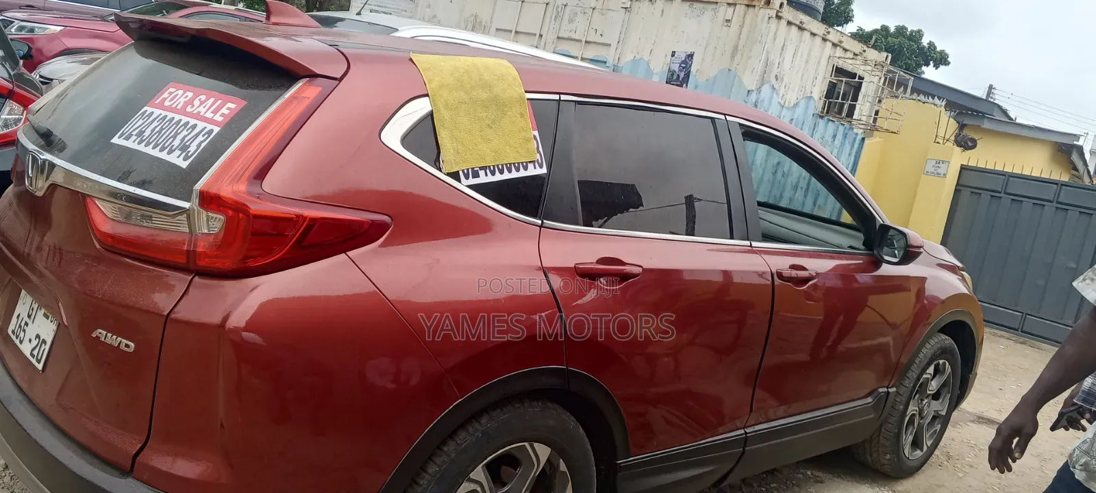 Honda CR-V 2017 Red