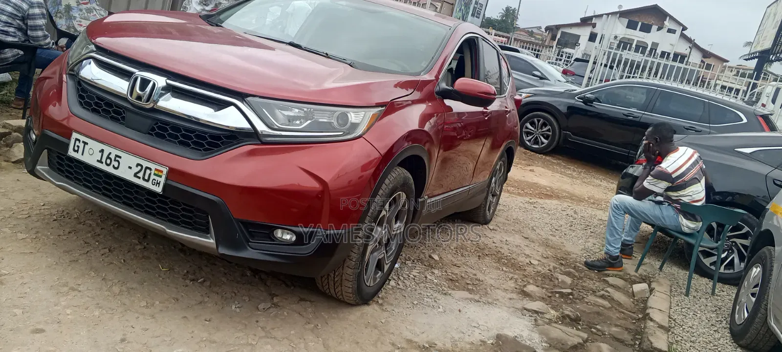 Honda CR-V 2017 Red