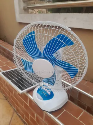 Rechargeable Fan With Solar