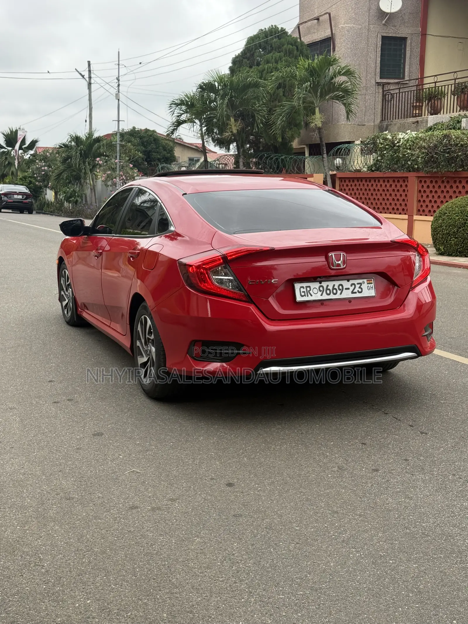 Honda Civic EX-L Sedan 2020 Red