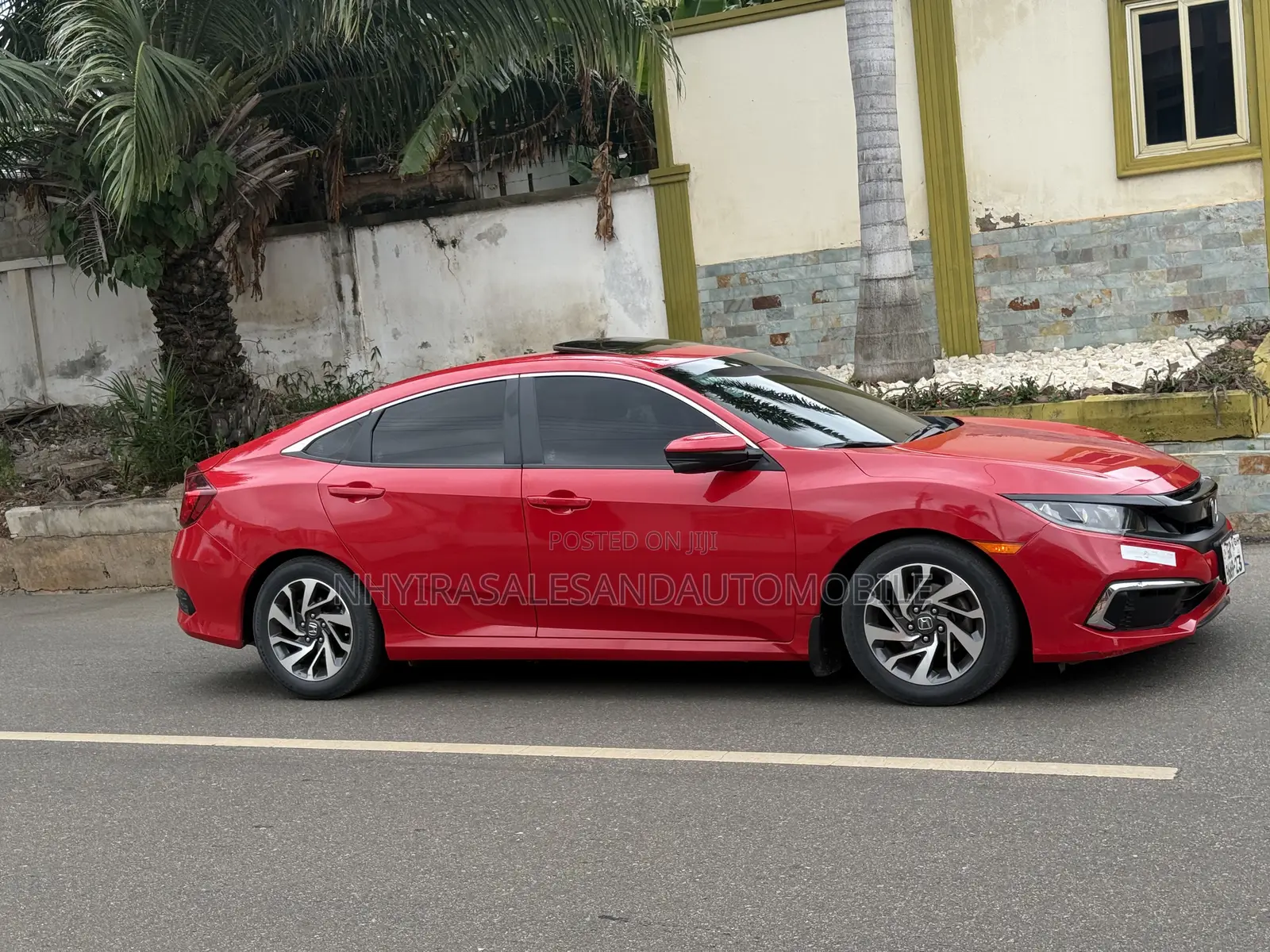 Honda Civic EX-L Sedan 2020 Red