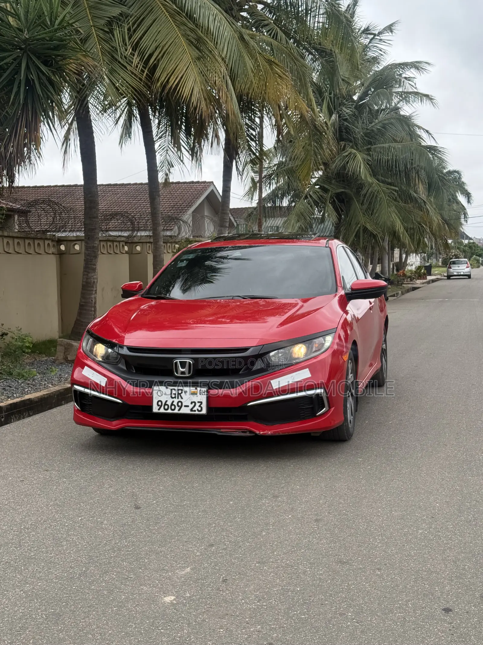 Honda Civic EX-L Sedan 2020 Red