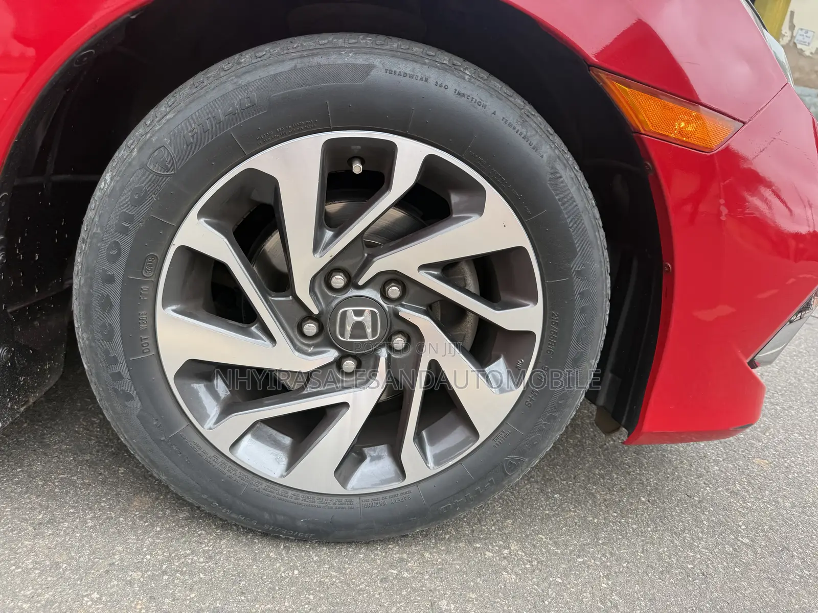 Honda Civic EX-L Sedan 2020 Red