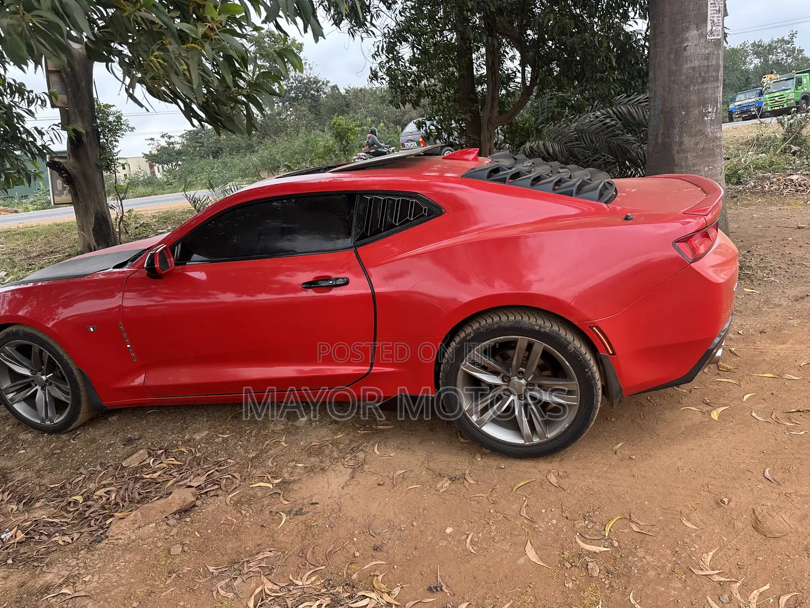 Chevrolet Camaro 2017 Red
