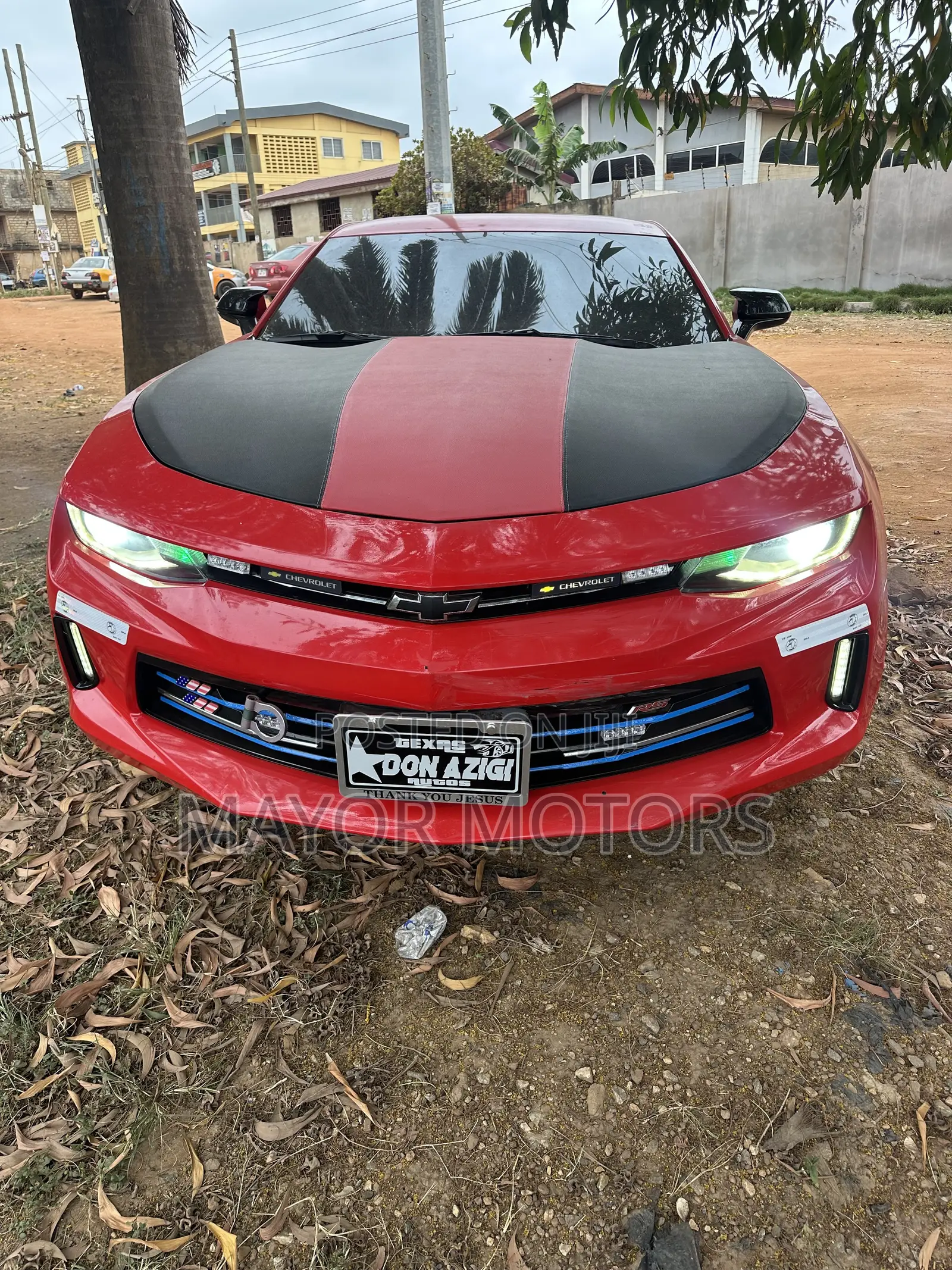 Chevrolet Camaro 2017 Red