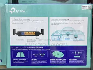 TP-Link ARCHER C64 AC1200 Wi-Fi Router Dual Band | Full Gigabit