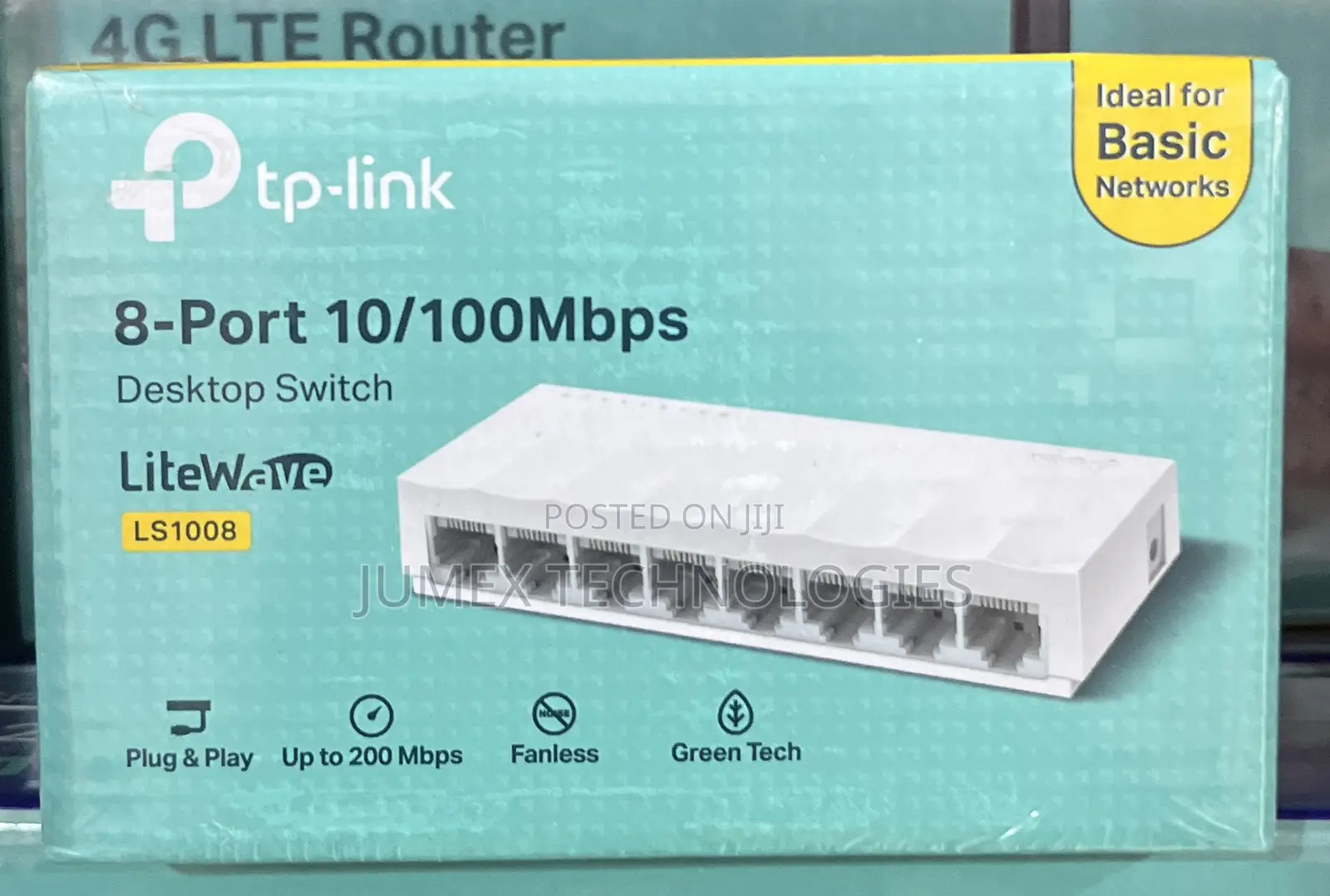 TP-Link 8-Port 10/100Mbps Desktop Switch LiteWave