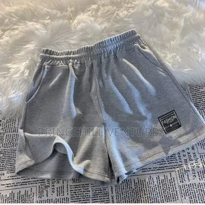 Ladies Casual Waffle Shorts