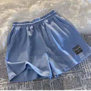 Ladies Casual Waffle Shorts