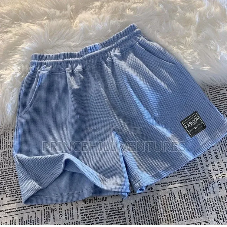 Ladies Casual Waffle Shorts