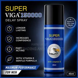 Super Viga 150000 Delay Spray – 45ml