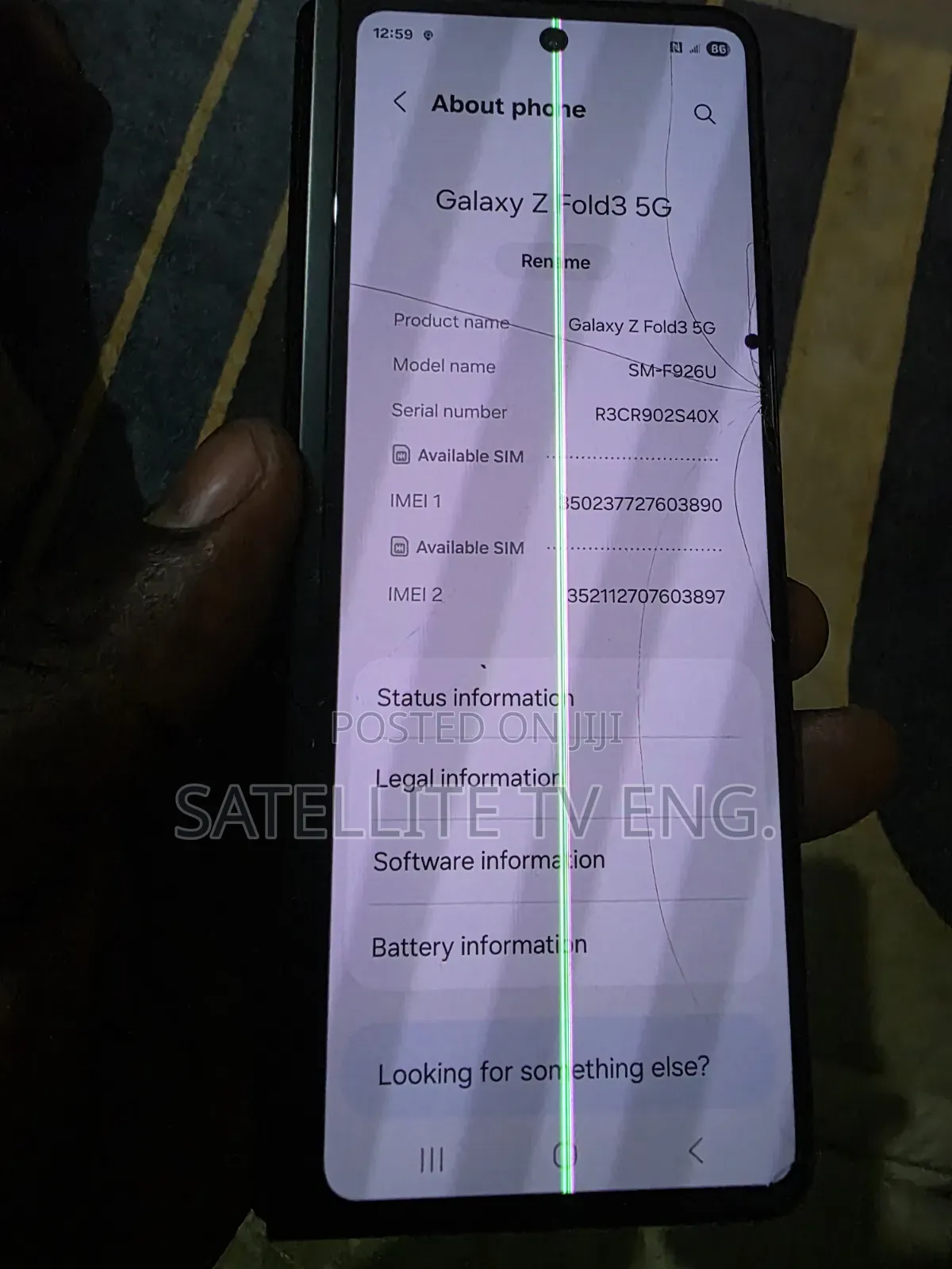 Samsung Galaxy Z Fold3 5G 512 GB Green