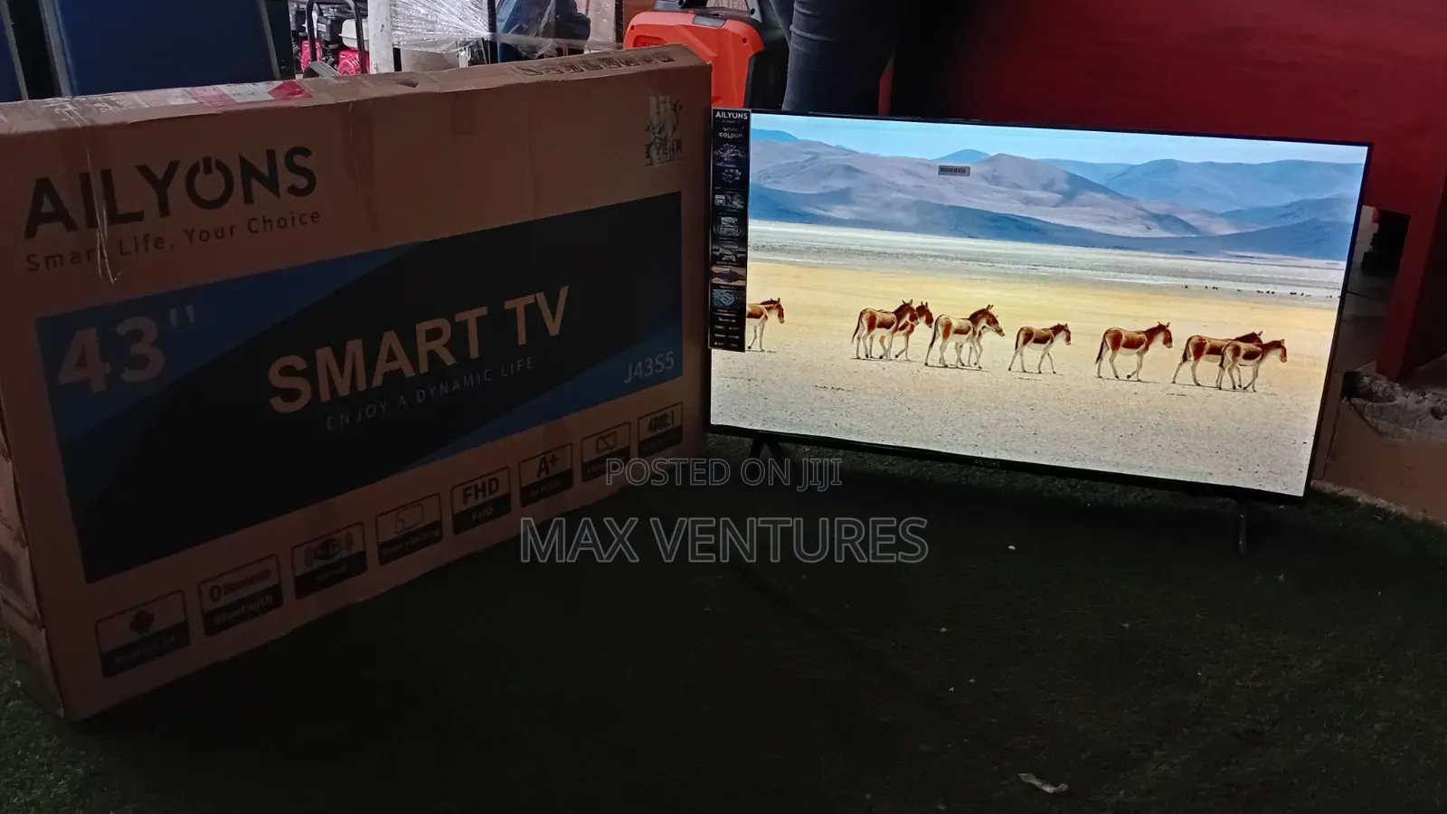 Ailyons 43" Smart TV – Bring Quality Entertainment Into Your 43inches