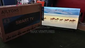Ailyons 43" Smart TV – Bring Quality Entertainment Into Your 43inches