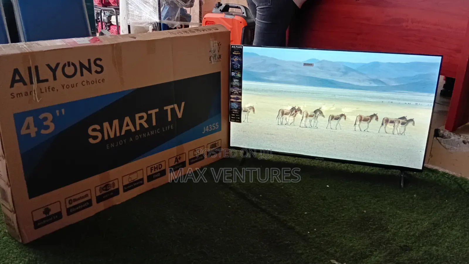Ailyons 43" Smart TV – Bring Quality Entertainment Into Your 43inches