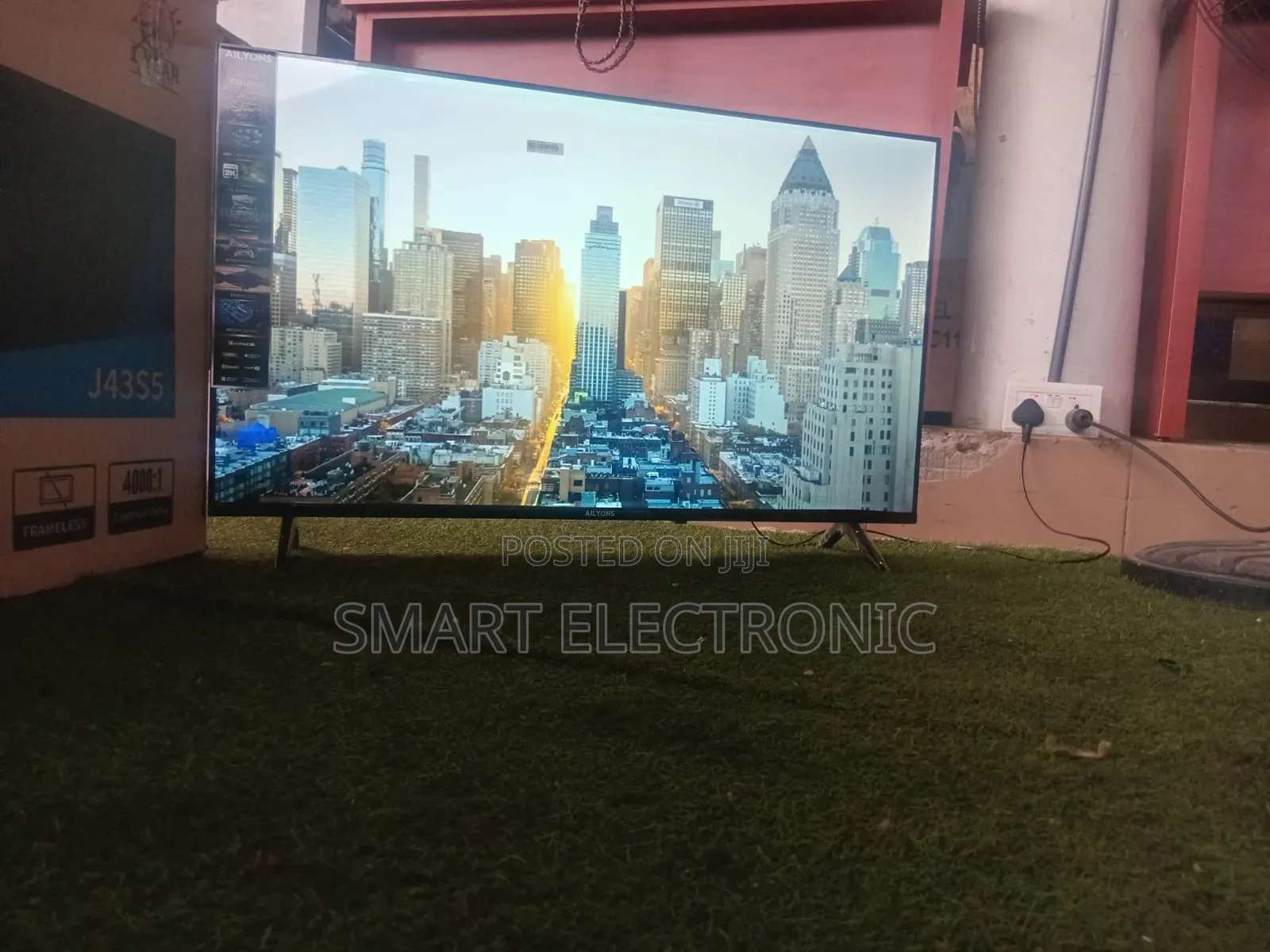 Ailyons 43′′ Smart TV – Enjoy Your Favourite Shows in Better Quality