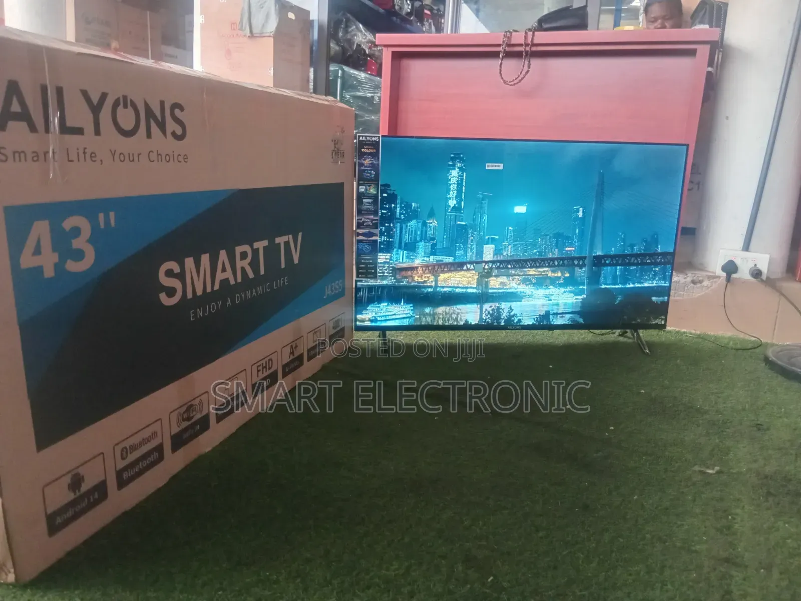 Ailyons 43 Smart TV Sleek, Stylish Ready for Endless Entertainment
