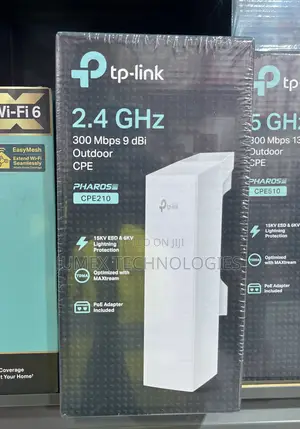 TP-Link CPE210 2.4 GHz 300 MBPS 9 dBi Outdoor CPE