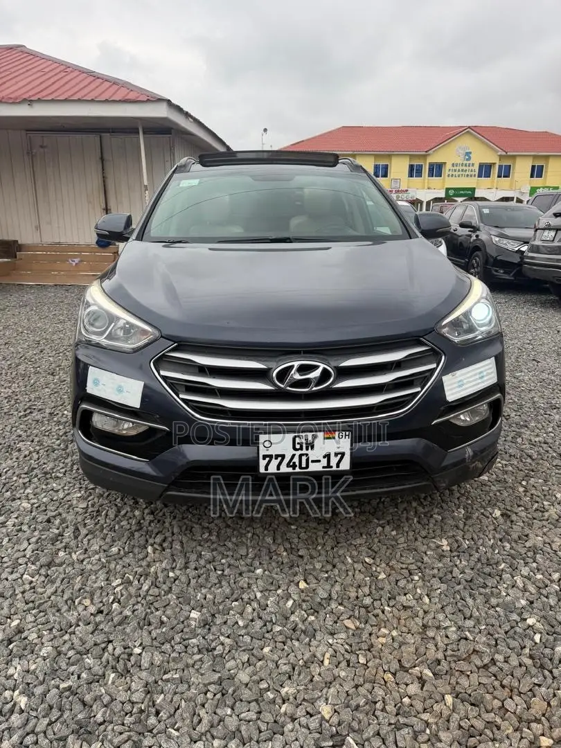 Hyundai Santa Fe 2017 Blue