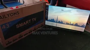 Ailyons 43" Smart TV – Premium Viewing Ce at a Great Price 43inches