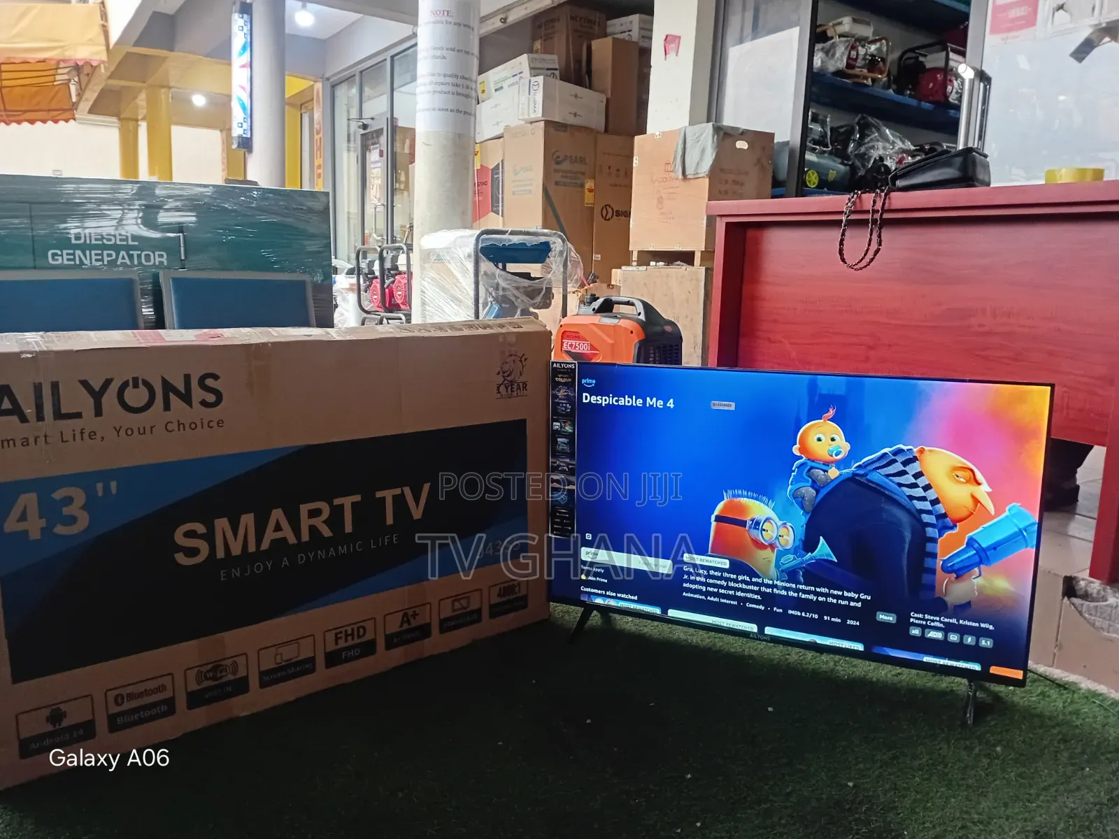 Ailyons 43 Inch LED Smart TV – Sleek, Powerful Perfect for 43tvs