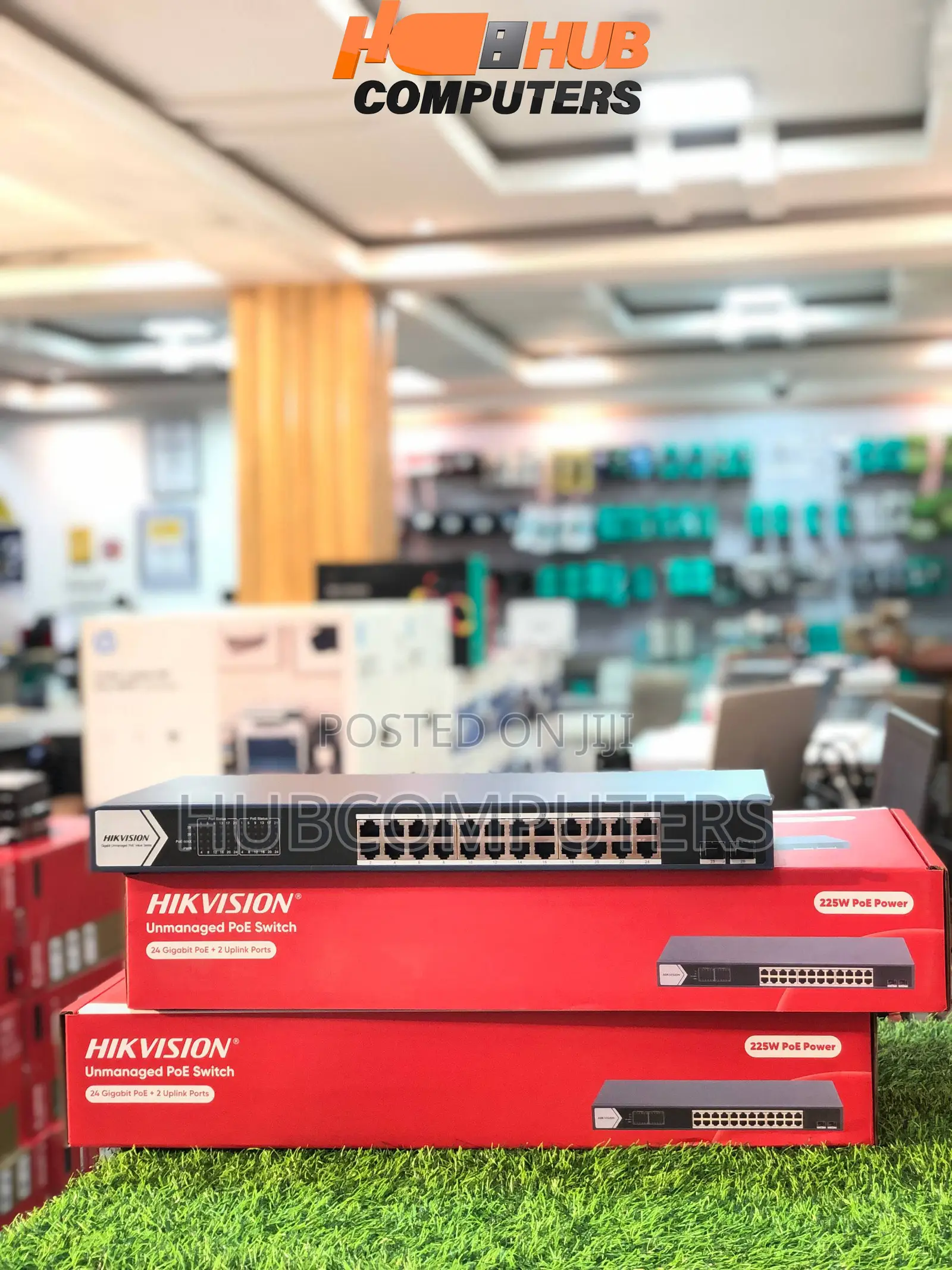 Hikvision DS-3E0526P-E/M 24 Port Gigabit PoE Unmanaged Switch