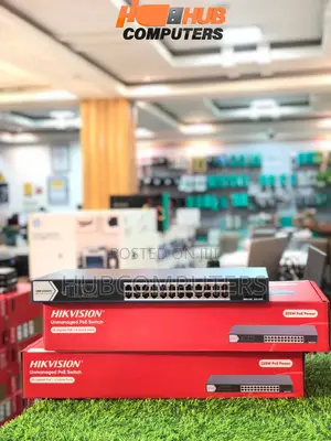 Hikvision DS-3E0526P-E/M 24 Port Gigabit PoE Unmanaged Switch