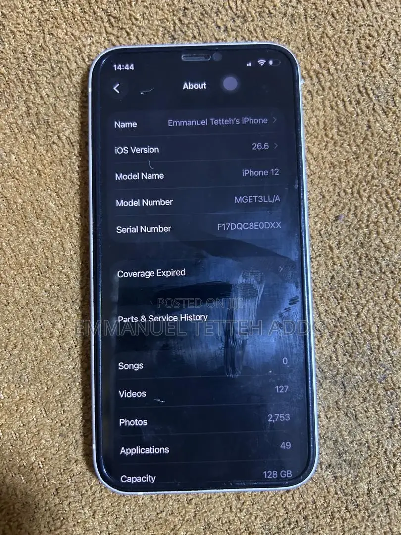 Apple iPhone 12 128 GB White