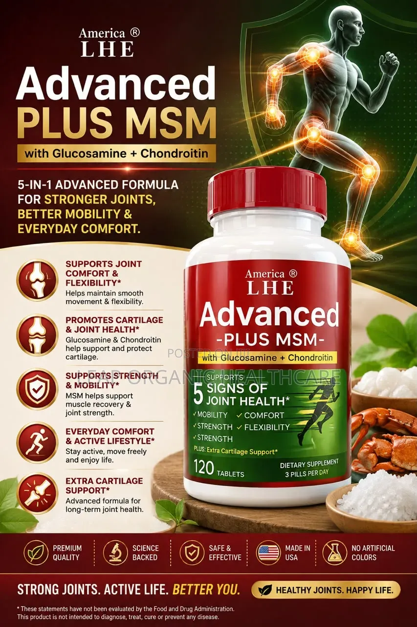 Advanced Plus MSM- Joint Care