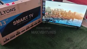 Ailyons 43" Smart TV – Big Screen Entertaint for Modern Homes J43S5
