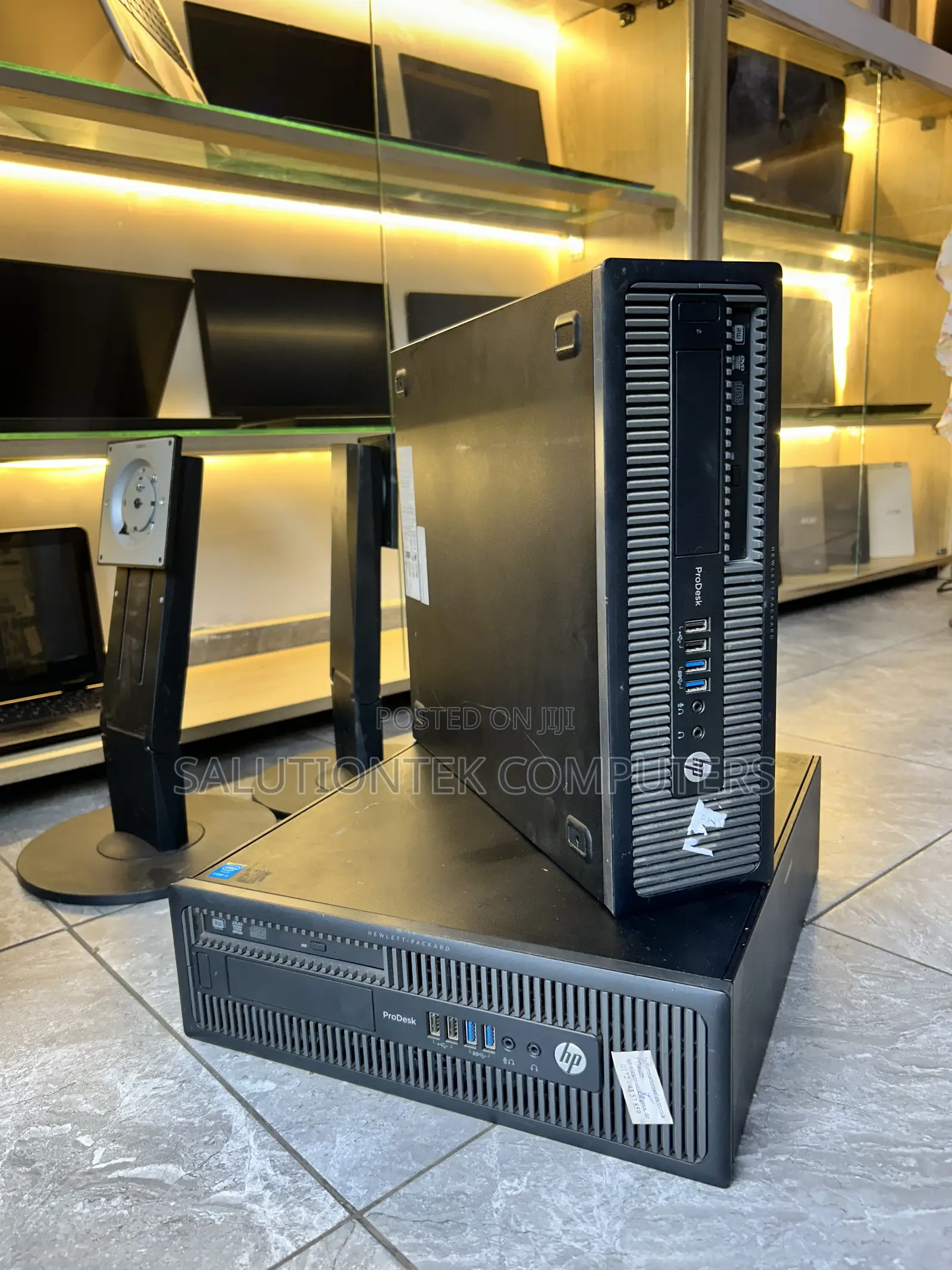 Desktop Computer HP ProDesk 600 G1 8GB Intel Core i5 HDD 500GB