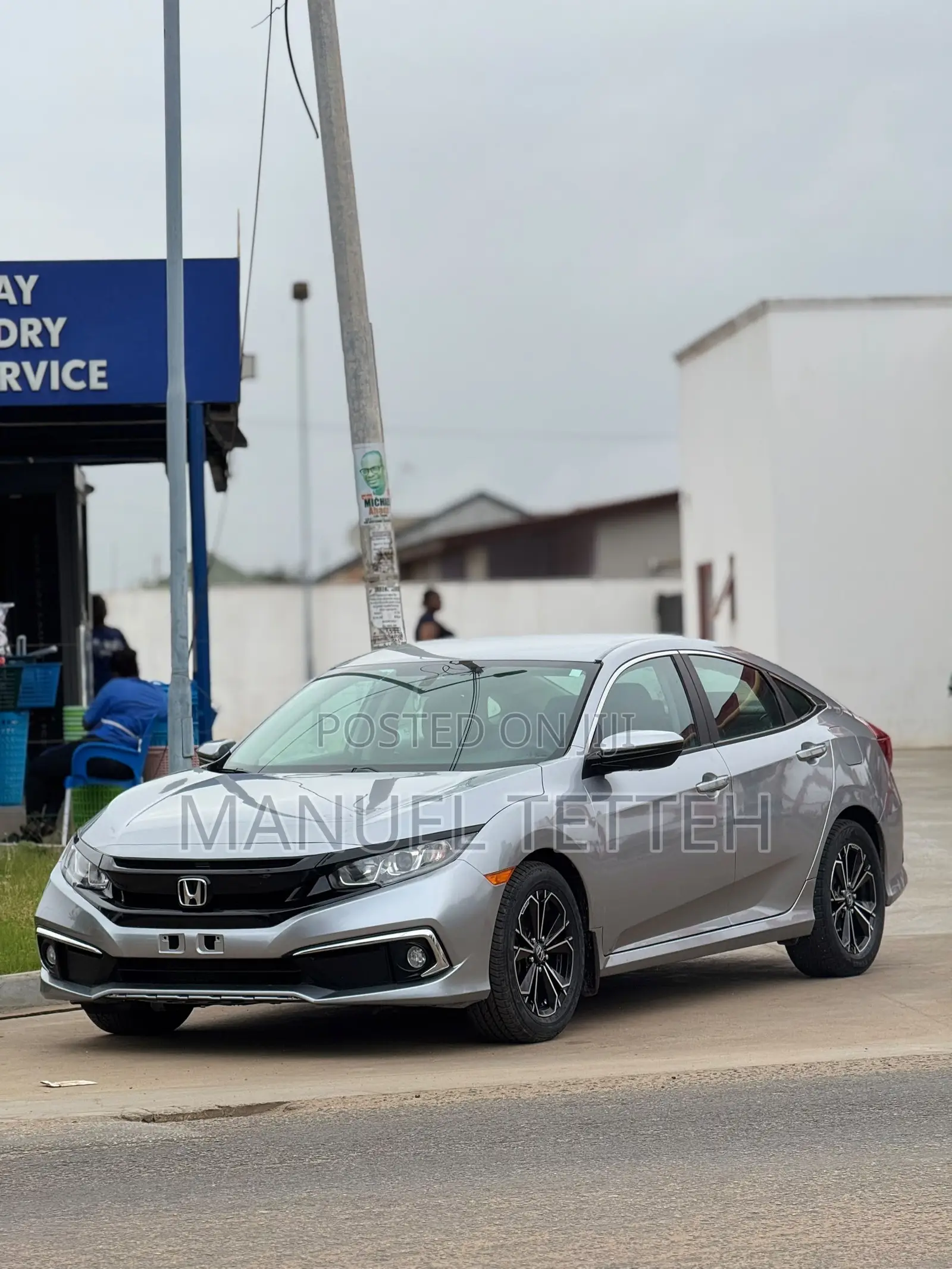 Honda Civic LX Sedan 2018 Silver