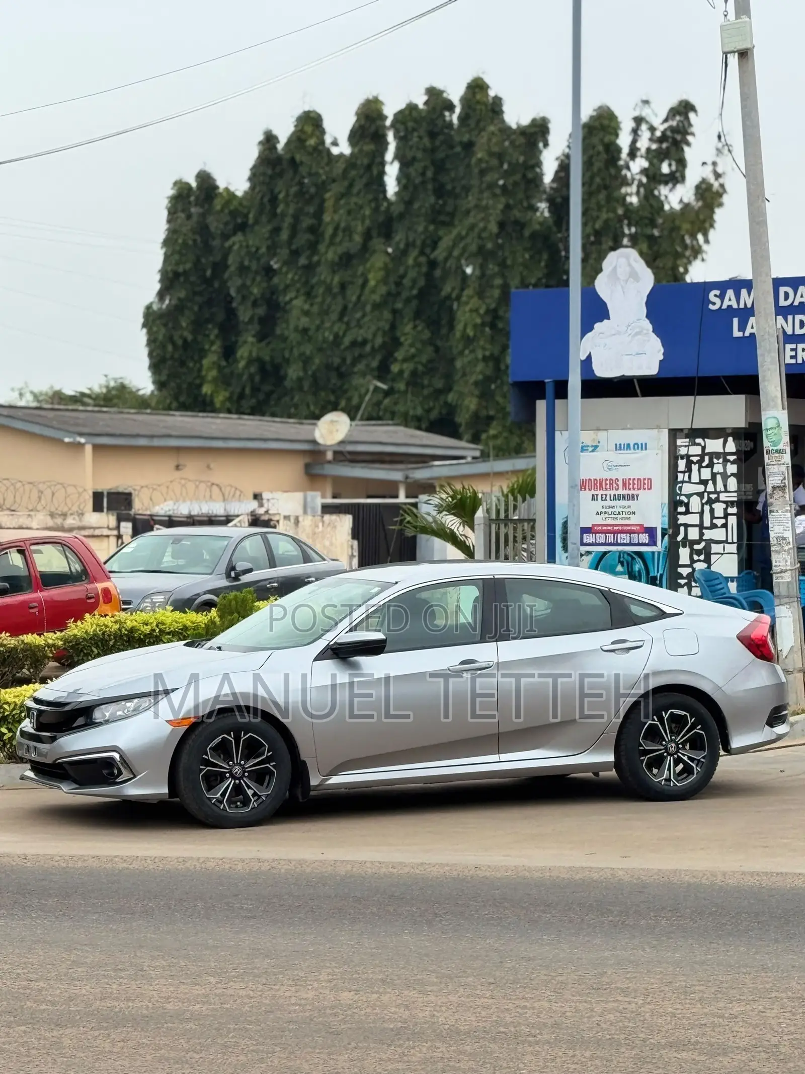 Honda Civic LX Sedan 2018 Silver