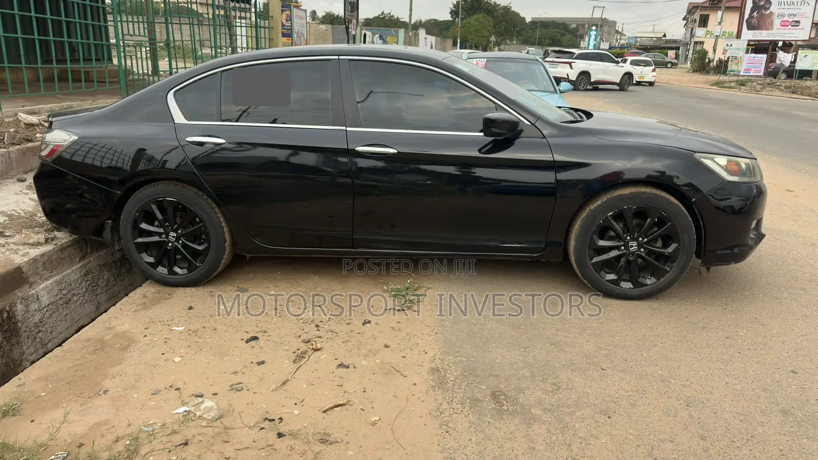 Honda Accord Sport 4dr Sedan (2.4L 4cyl 6M) 2015 Black