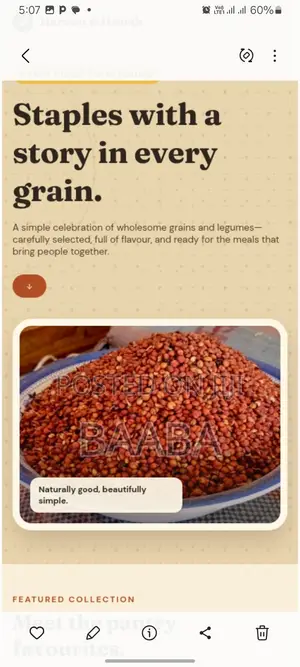 Staple Foodstuffs