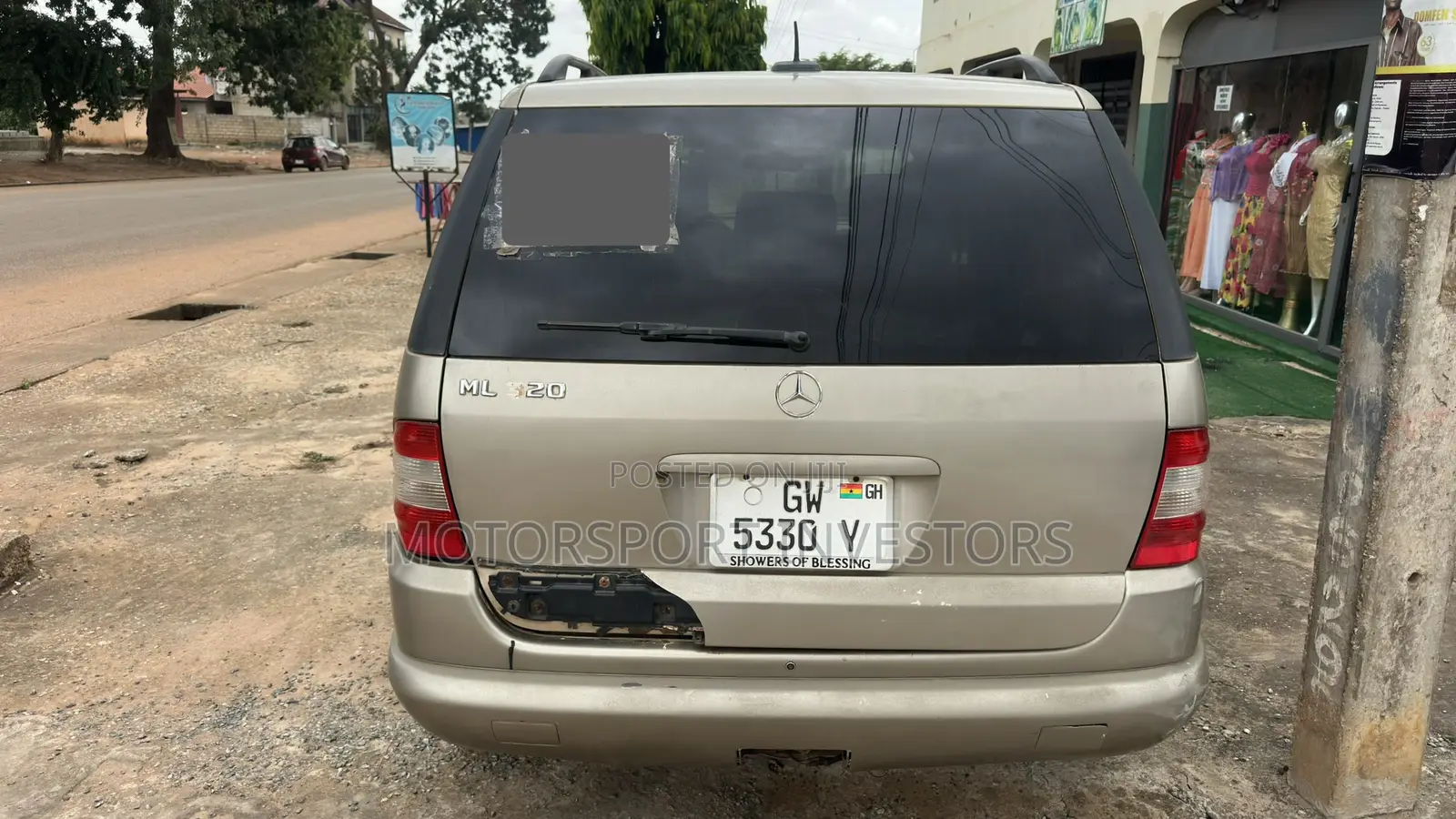 Mercedes-Benz M Class ML 320 2003 Gray