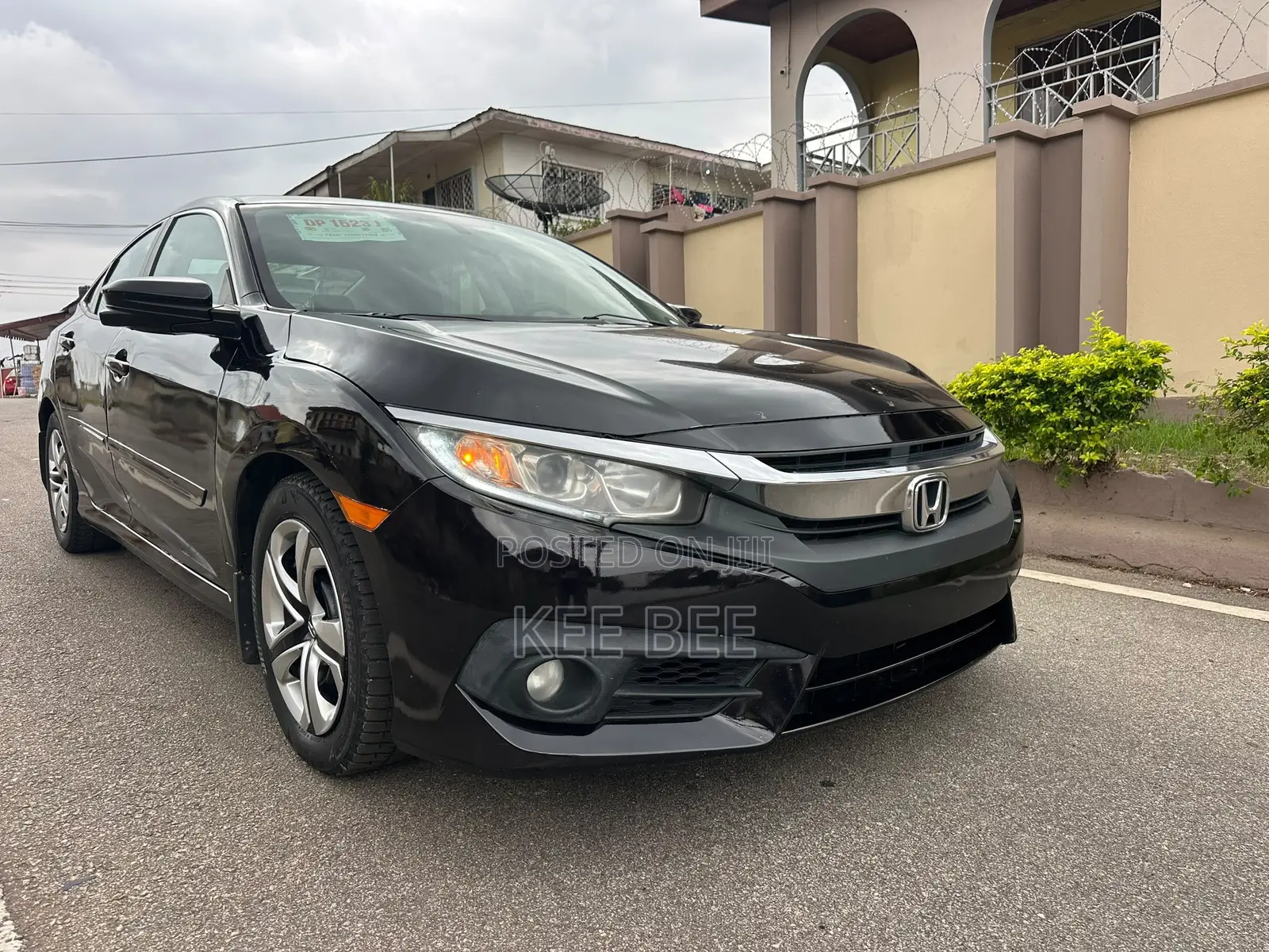 Honda Civic EX 4dr Sedan (1.5L 4cyl) 2016 Black