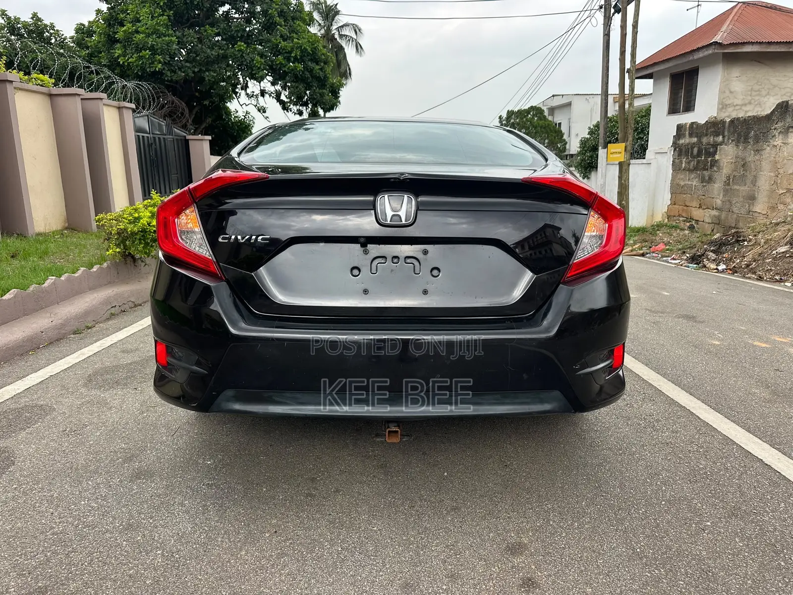 Honda Civic EX 4dr Sedan (1.5L 4cyl) 2016 Black