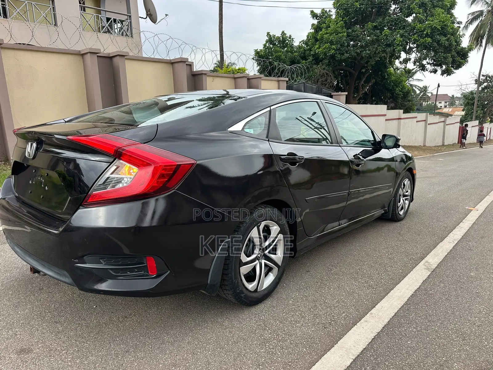 Honda Civic EX 4dr Sedan (1.5L 4cyl) 2016 Black
