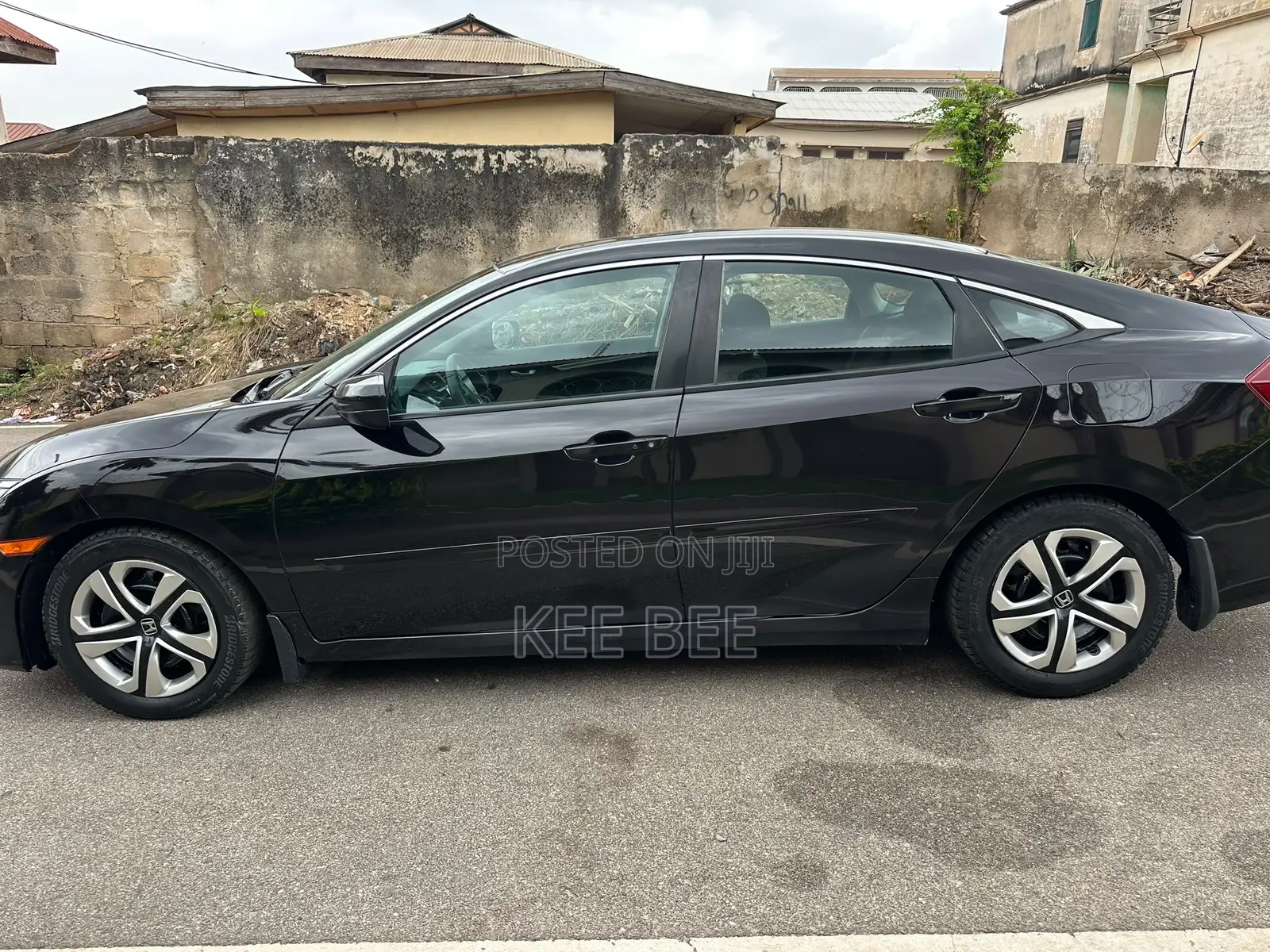 Honda Civic EX 4dr Sedan (1.5L 4cyl) 2016 Black