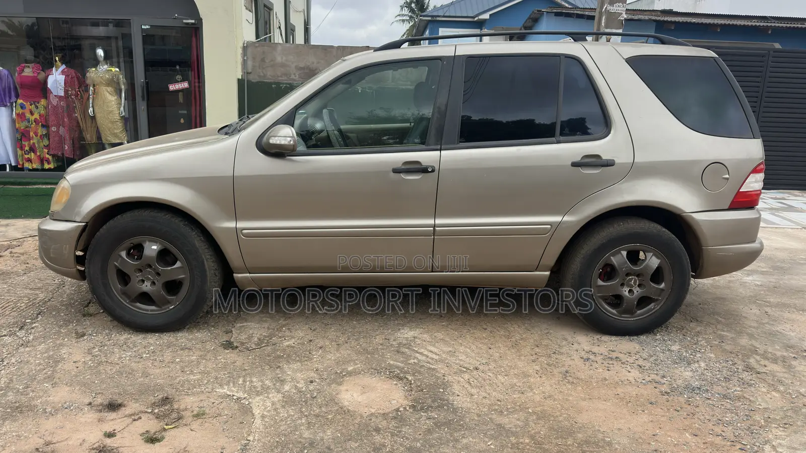 Mercedes-Benz M Class ML 320 2003 Gray