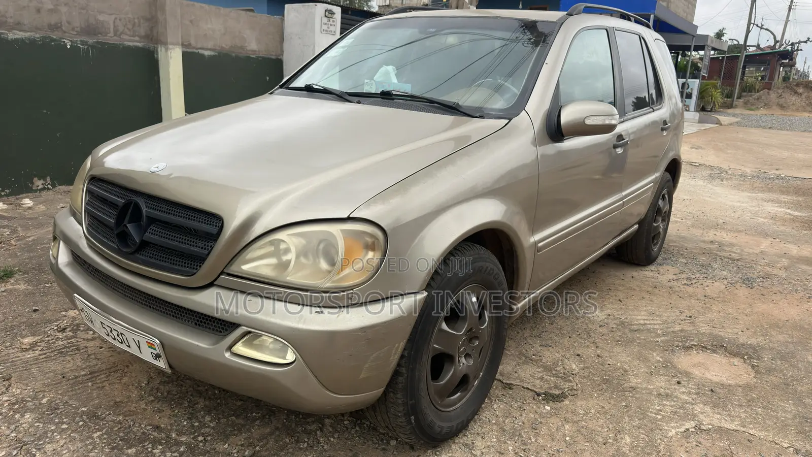 Mercedes-Benz M Class ML 320 2003 Gray
